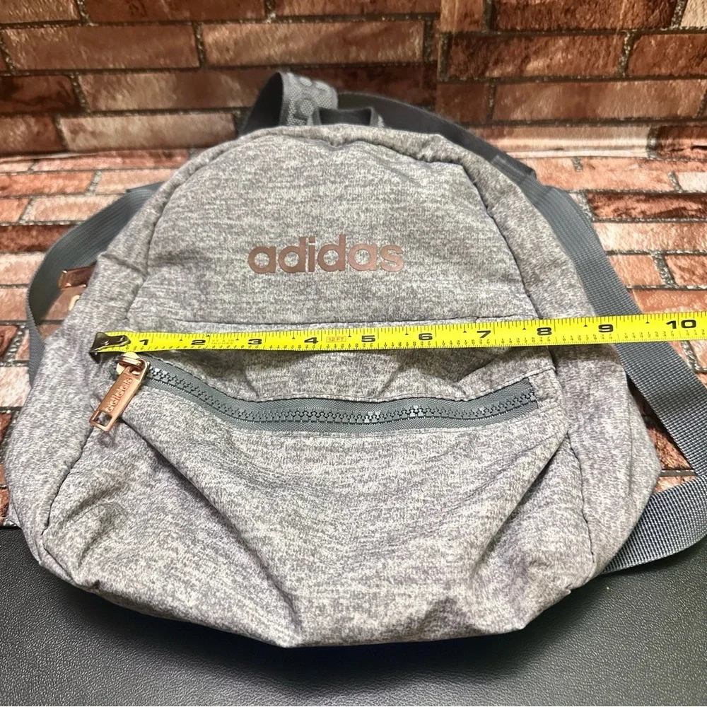 Adidas Gray Backpack with Classic Design
